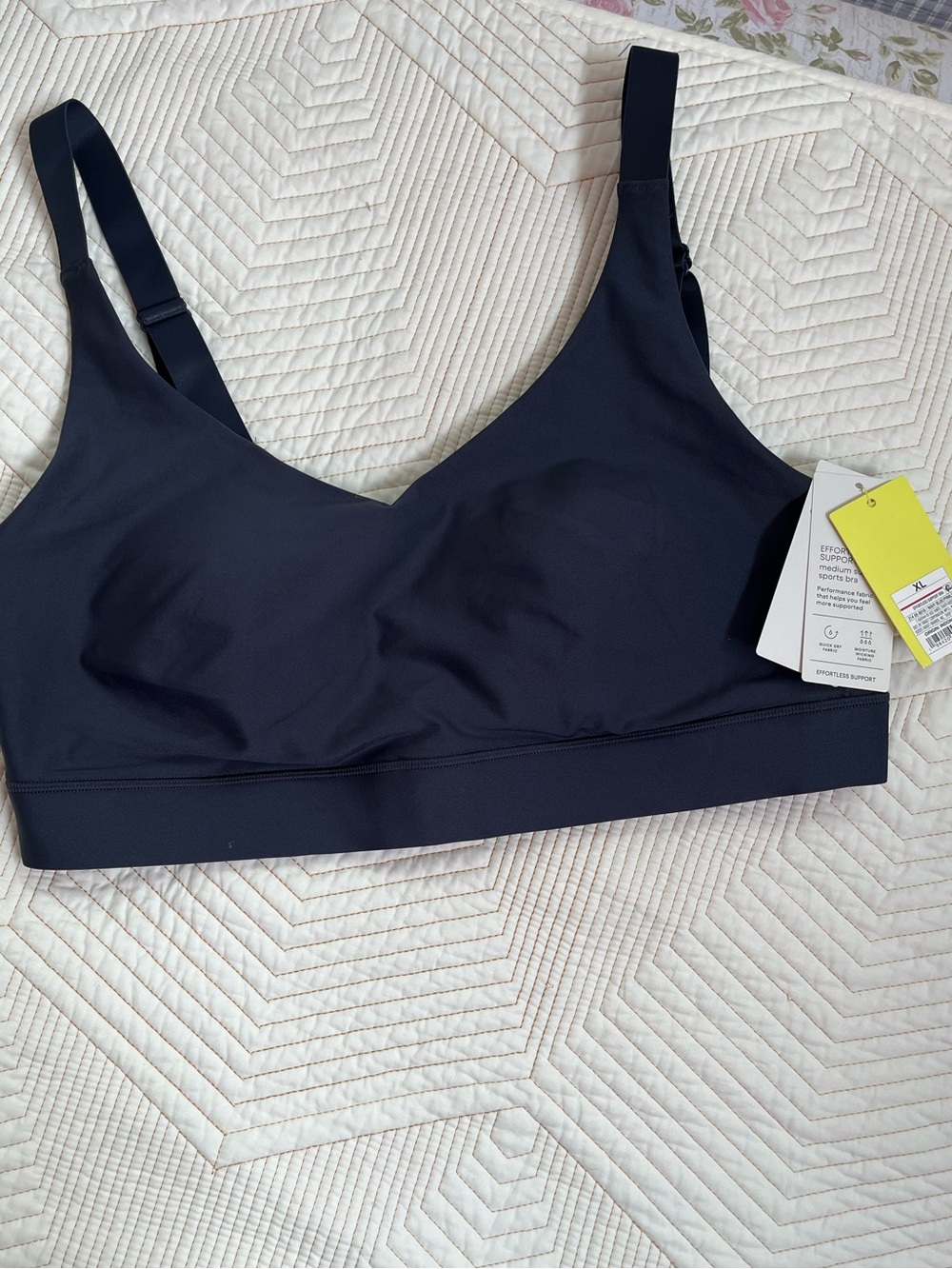 all in motion Navy Wireless Bralette